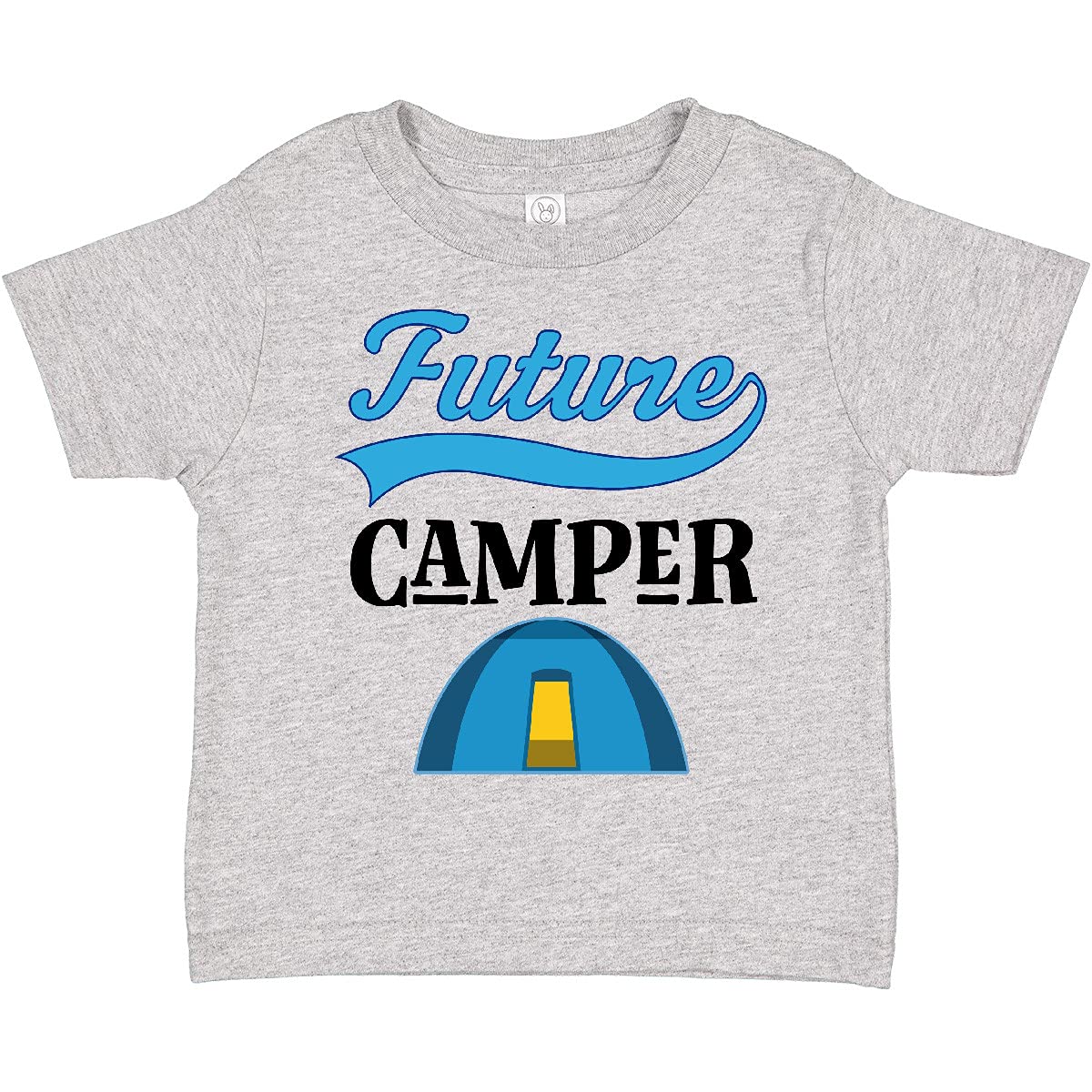 Inktastic Camping Future Camper Toddler T-Shirt - Cute Outdoor Adventure Tee for Kids - Perfect for Camping Trips, Hiking & Family Vacations