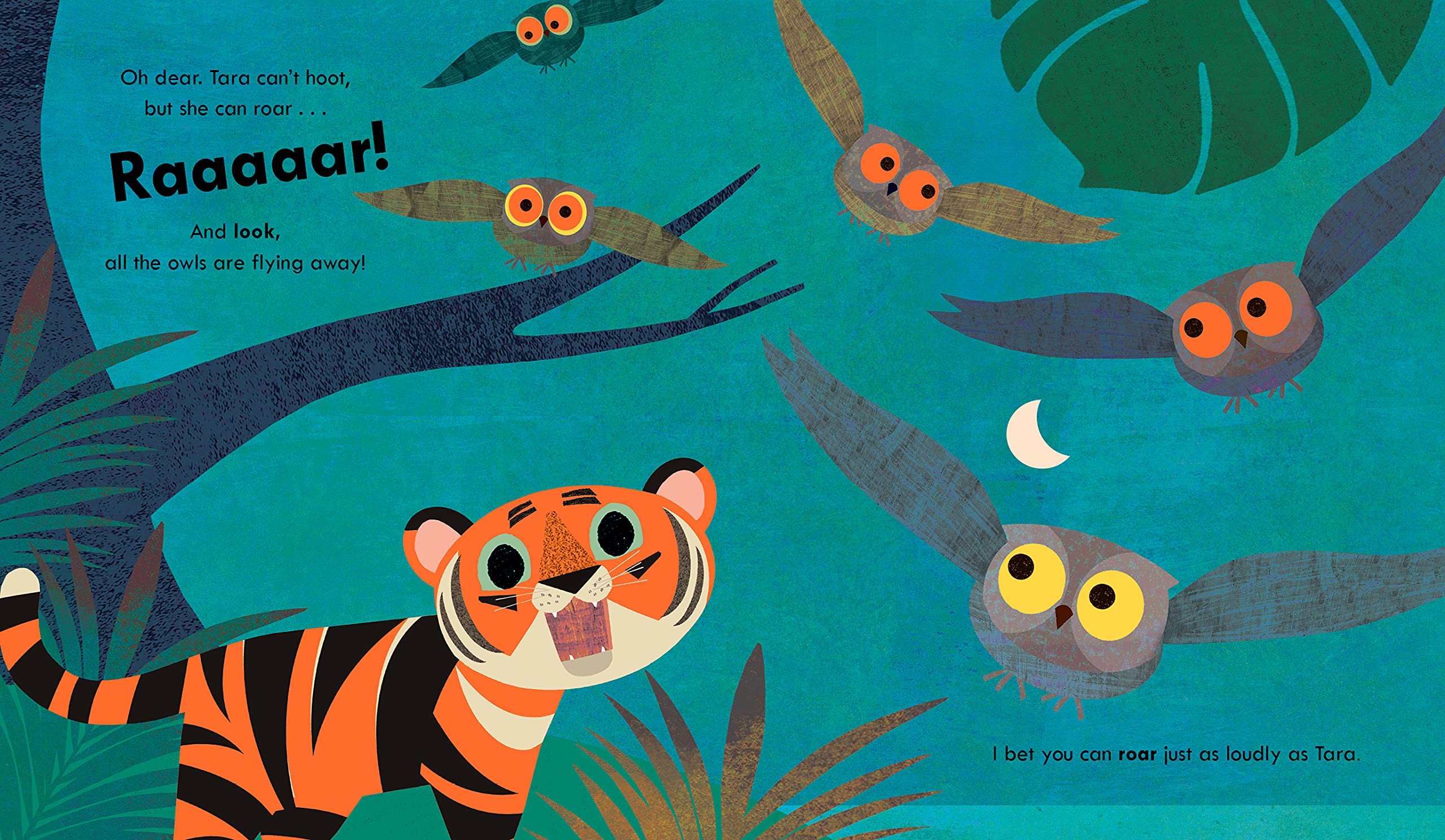 Neon Picture Books - Tiptoe Tiger for Kids' Bedtime Reading