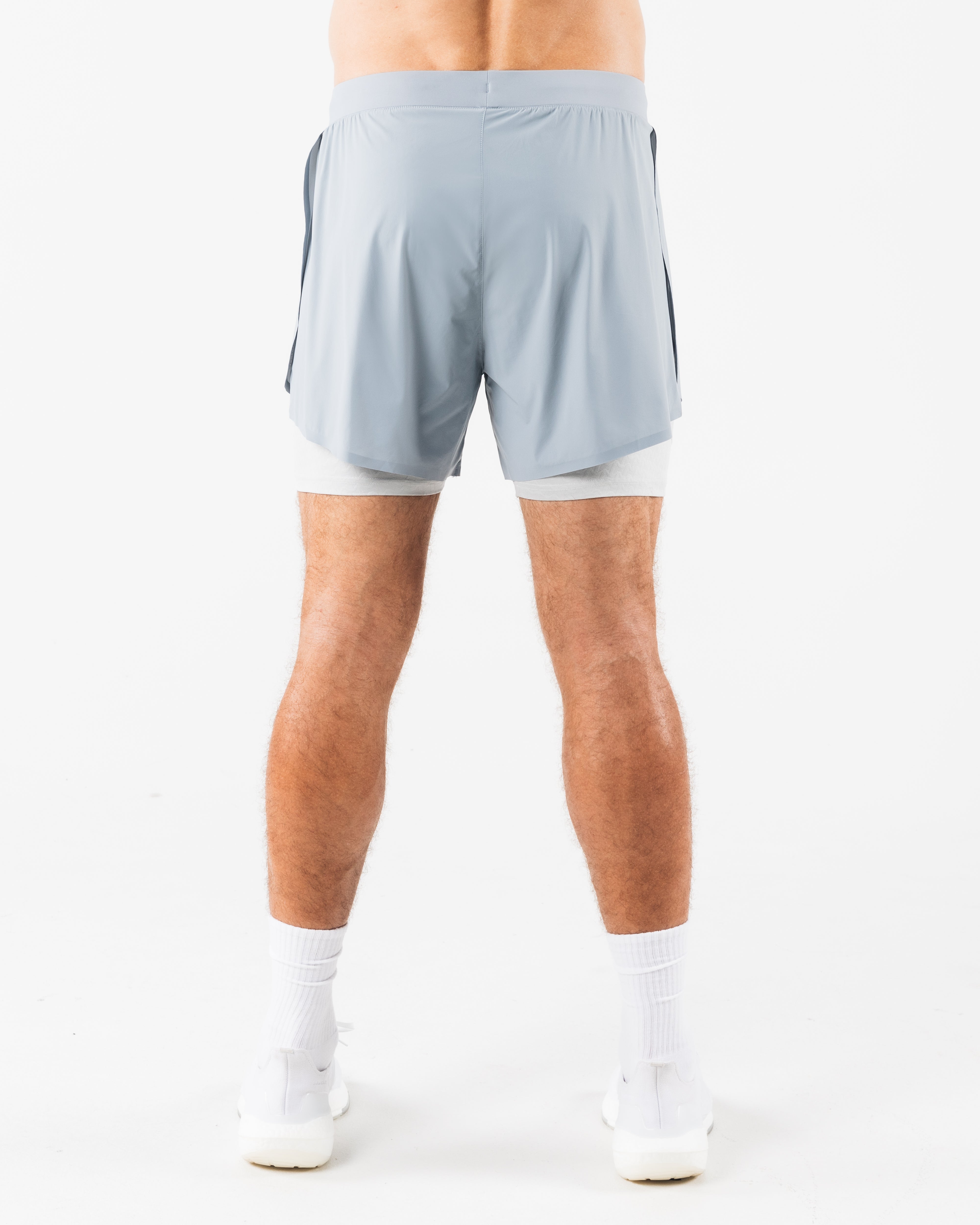 Flex Short Slate - Comfortable & Stylish Men's Athletic Shorts for Running, Gym & Casual Wear