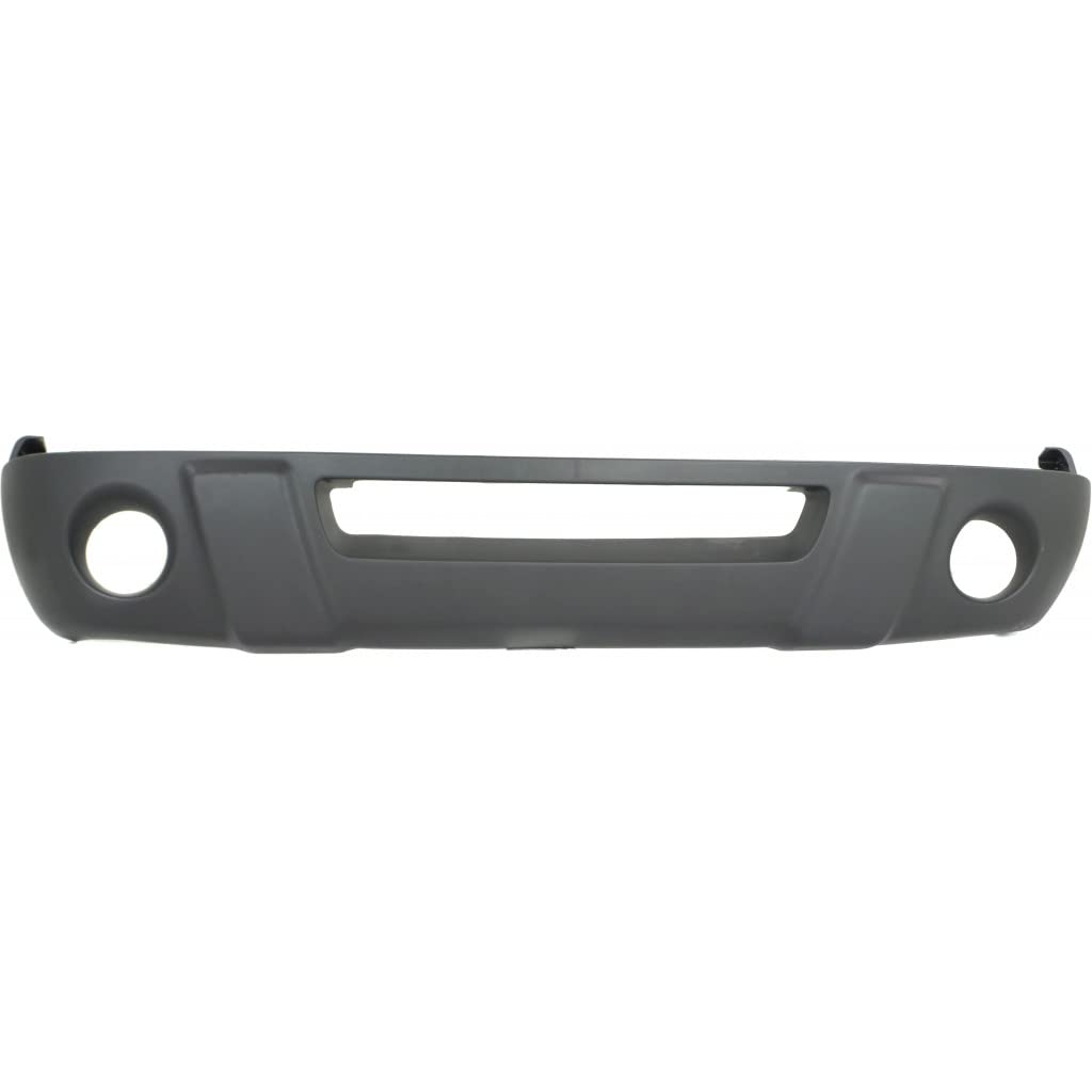 2001-2003 Ford Ranger Front Bumper Valance with Fog Lights - OEM FO1095191 & 1L5Z17626DAA Replacement Part | Perfect for Off-Roading & Truck Restoration Projects