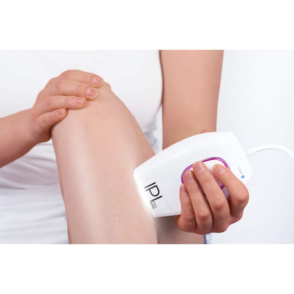 IPL PRO Automatic Laser Hair Removal Device - Painless & Effective for Long-Lasting Smooth Skin | Adjustable Light Levels 1-3 | Perfect for Face, Legs, Bikini Line & Underarms at Home