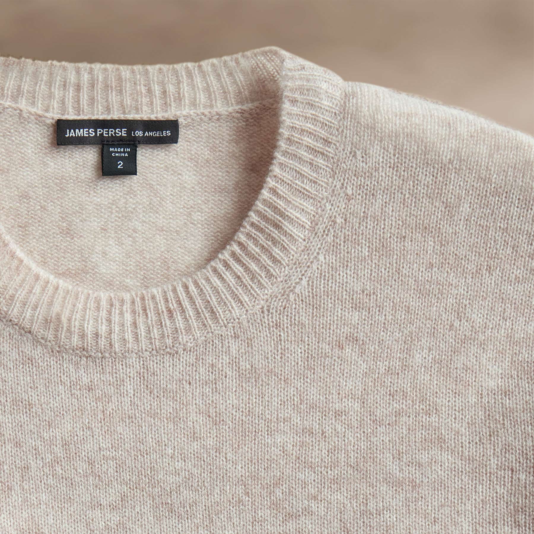 Soft Featherweight Cashmere Crew Neck Sweater - Light Beige | Cozy Winter Wear & Casual Outfit Essential