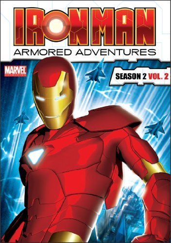 Iron Man: Armored Adventures Season 2 Vol 2 DVD - Marvel Animated Series | Action-Packed Superhero Adventures for Kids & Teens | Perfect for Home Entertainment & Marvel Fans Collection