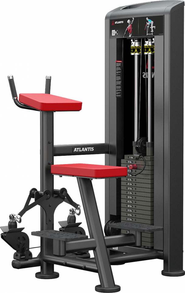 ATLANTIS Vertical Row Machine for Home Gym - Strength Training Equipment for Back & Shoulder Workouts | Perfect for Small Spaces & Full-Body Exercise