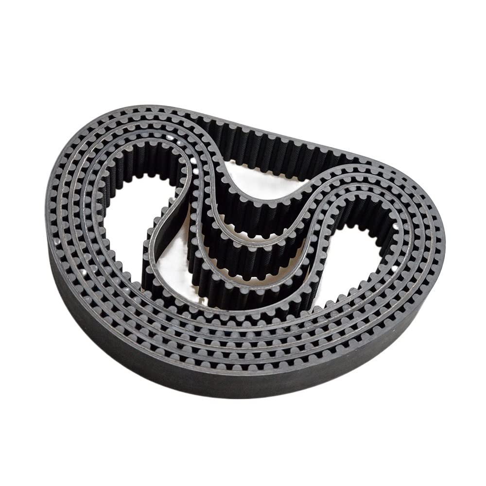 Premium 5pcs HTD 8M Synchronous Belts - 656/664/672/680mm Length, 15/20/25/30/40/50mm Width - HTD8M Timing Belt for Industrial Machinery, 3D Printers, CNC Machines, and Power Transmission Systems (680-8M x 50mm)