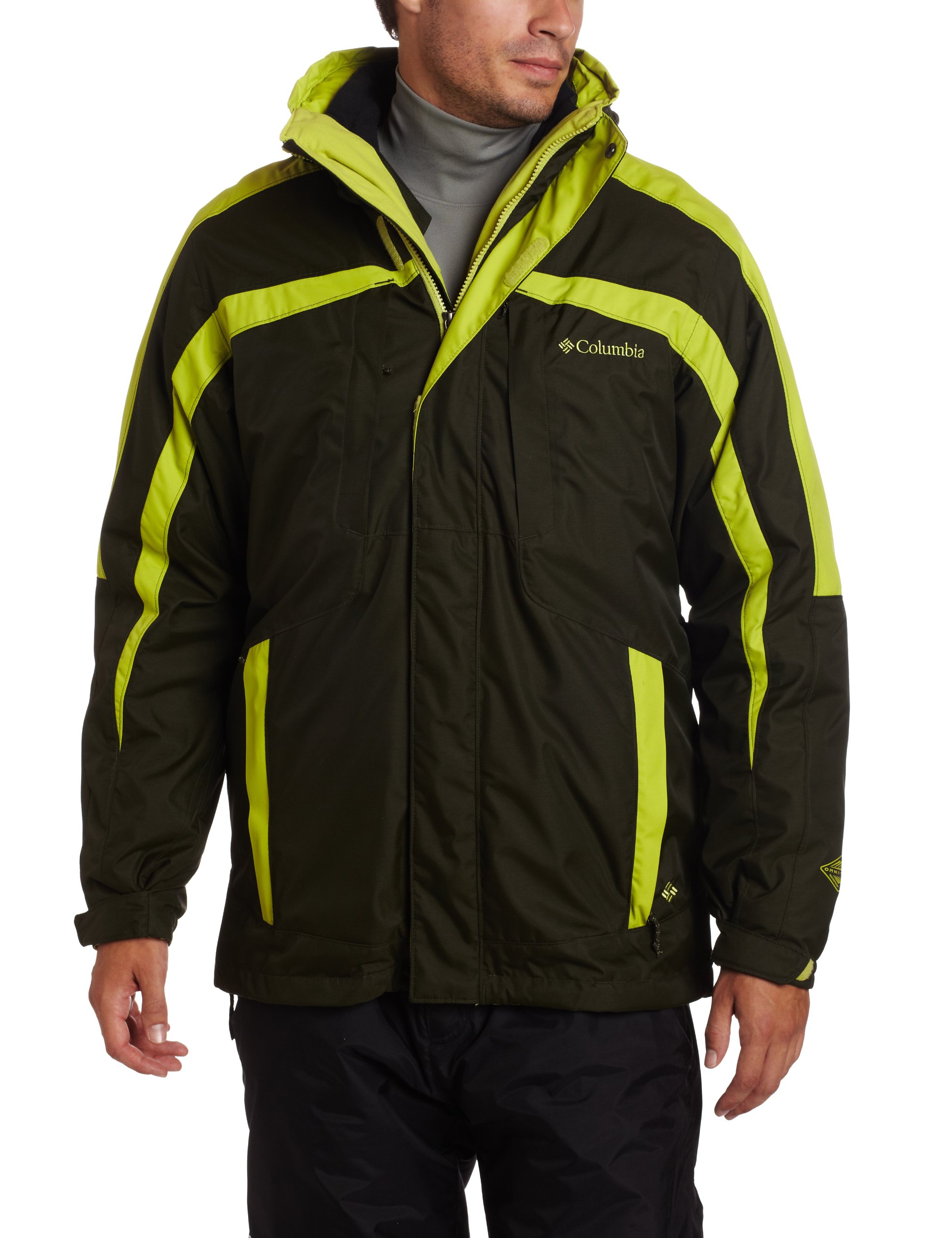Columbia Men's Whirlibird Parka - Waterproof Winter Jacket with Omni-Heat Thermal Reflective Technology for Extreme Cold Weather | Ideal for Skiing, Snowboarding & Outdoor Adventures