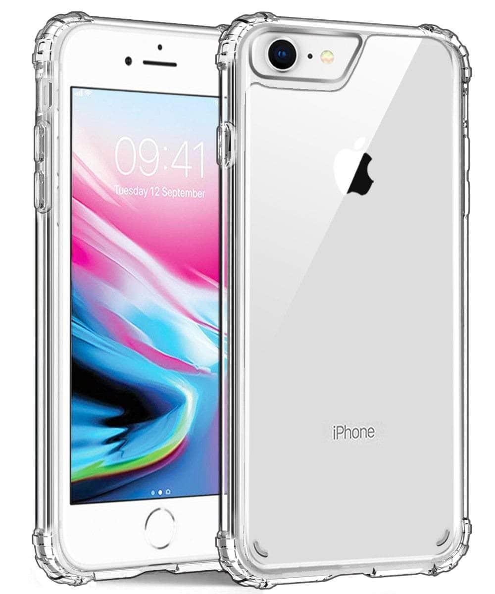 Shockproof Ultra Thin Clear TPU Case for iPhone SE 2020 - Slim Protective Cover for Everyday Use, Travel & Outdoor Activities