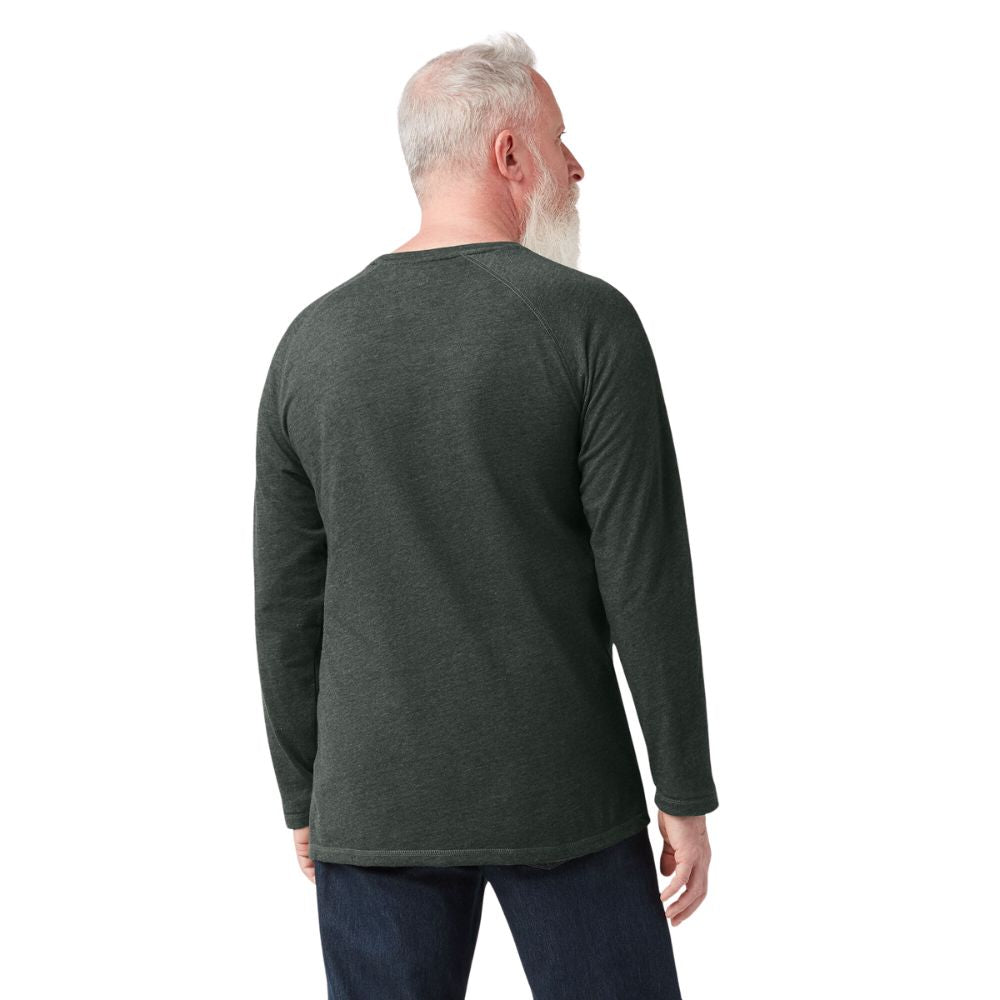 Dickies Men's Cooling Performance Long Sleeve Pocket T-Shirt - Moisture Wicking Work Shirt for Hot Weather & Outdoor Activities