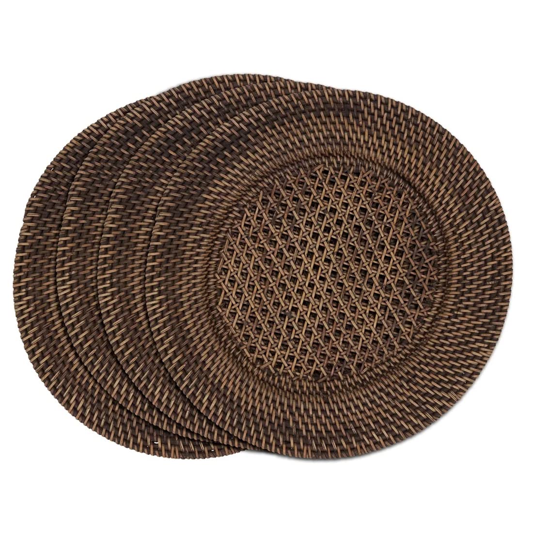 Handmade Rattan Charger Plates 13