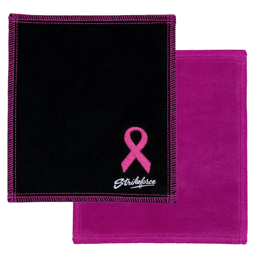 KR Strikeforce Shammy Leather Pad with Pink Ribbon - Premium Gun Cleaning & Maintenance Accessory for Firearm Enthusiasts | Perfect for Range Days & Hunting Trips