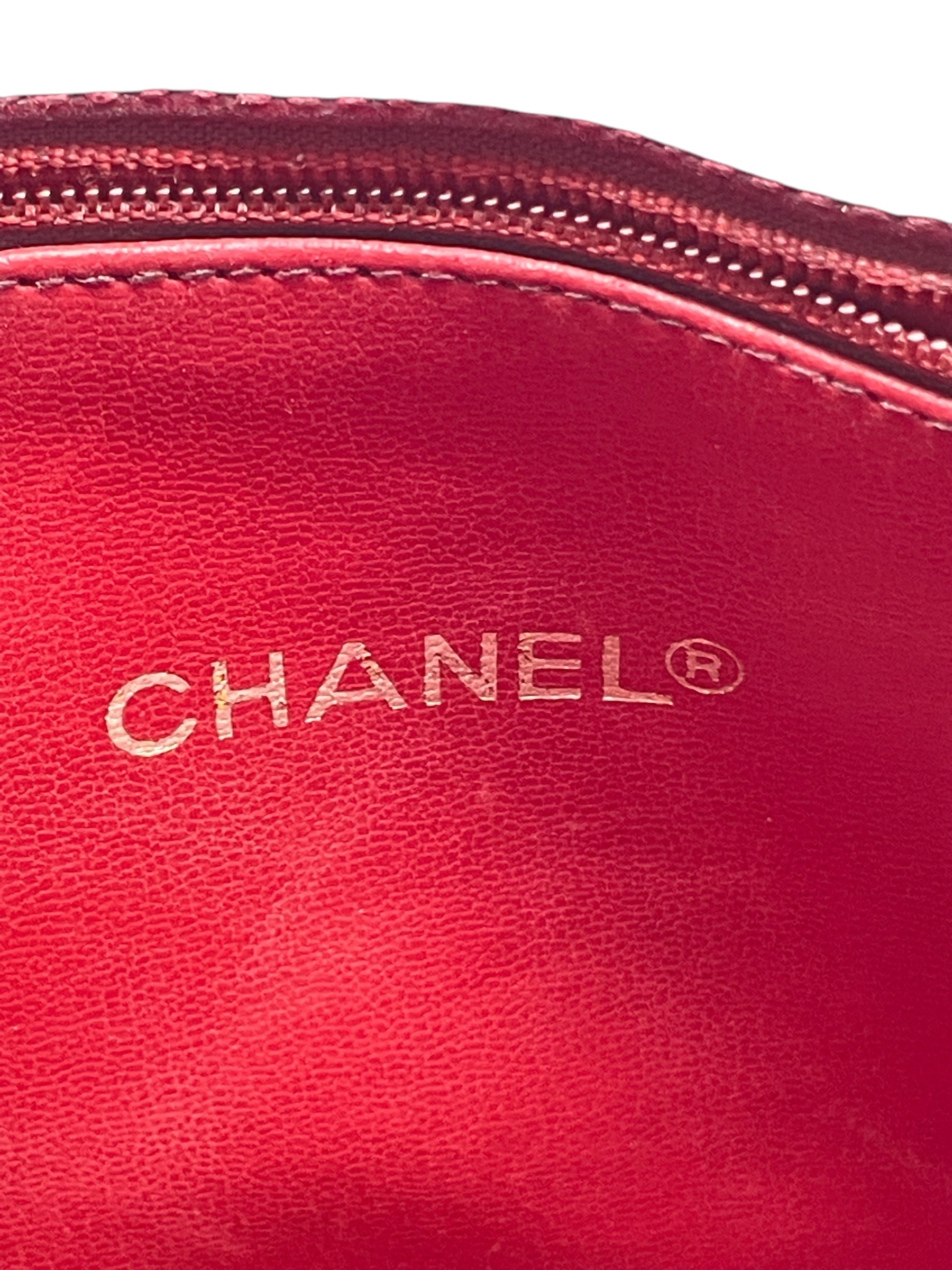 Vintage Chanel Quilted Matelasse Double Chain Shoulder Bag - Authentic Designer Handbag for Women | Perfect for Evening Parties, Date Nights & Luxury Fashion Collection