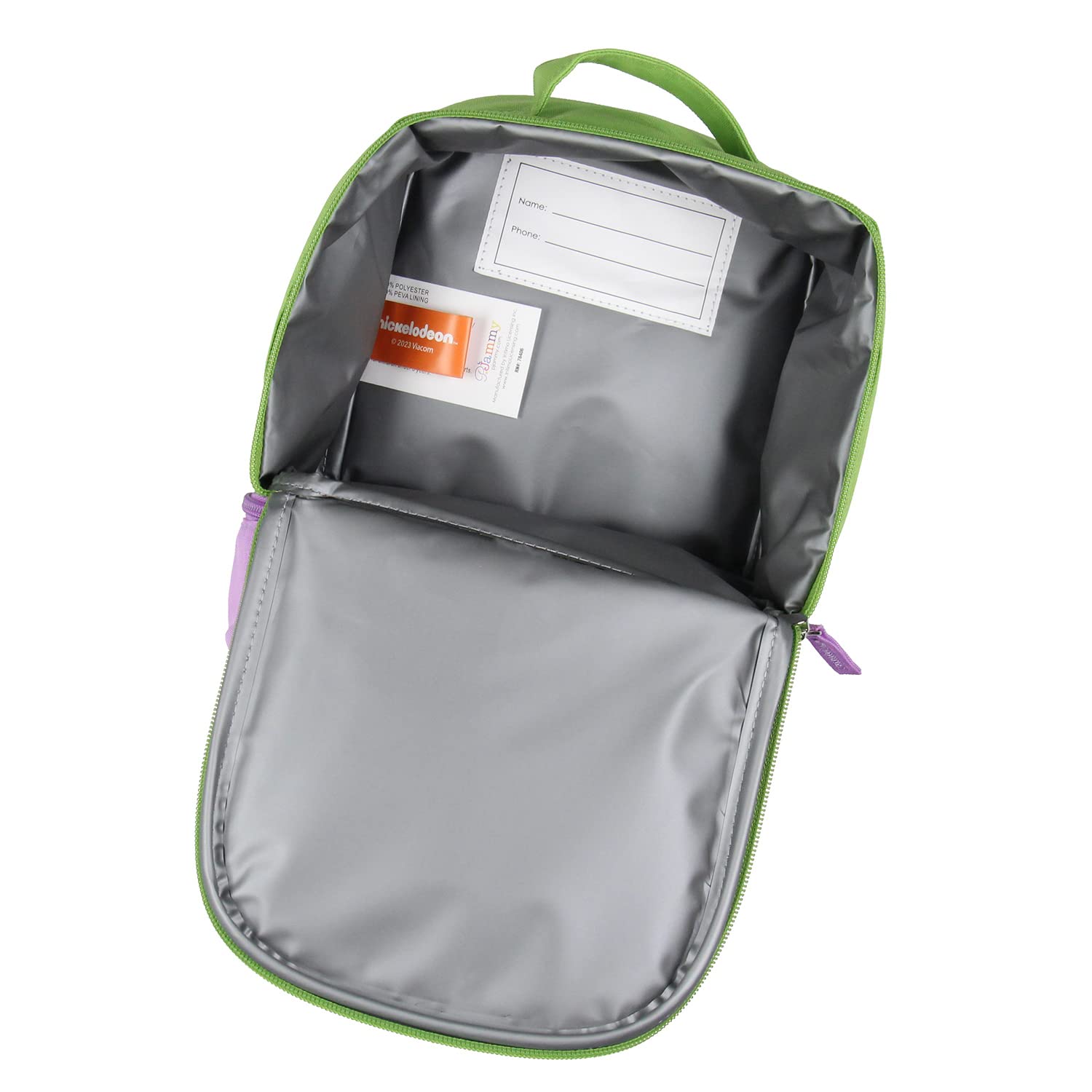 INTIMO Teenage Mutant Ninja Turtles TMNT Donatello Insulated Lunch Box with Dual Compartments - Perfect for School, Work & Picnics