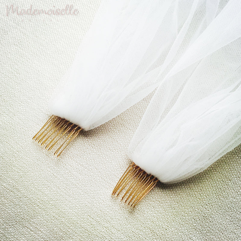Elegant Cecilia Veil - Bridal Wedding Accessory for Church Ceremony & Photo Shoot