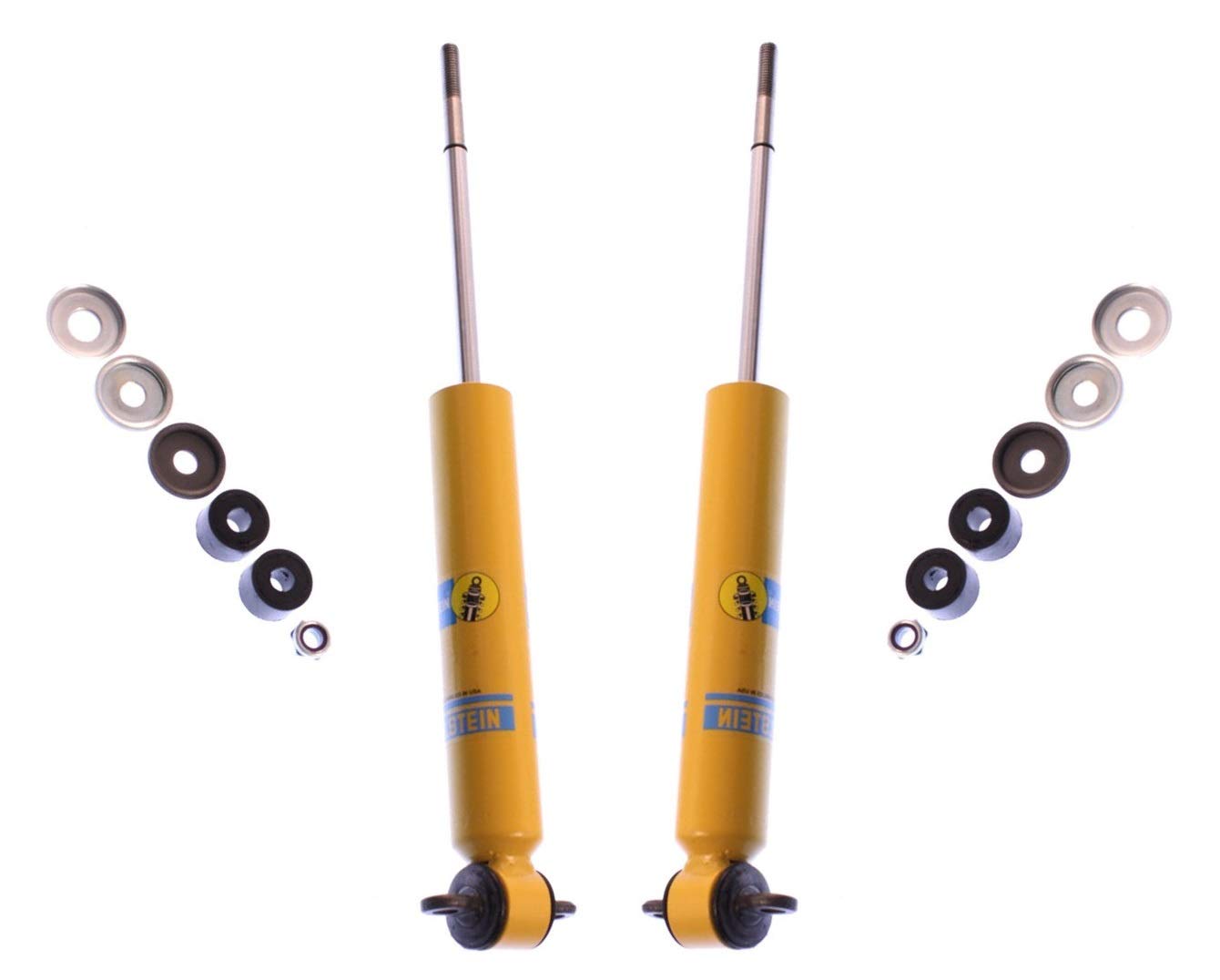 Bilstein B6 Performance Shock Absorbers - Pair Set of 2 Front Shocks for Chevy Camaro & Malibu - Perfect for Smooth Ride & Enhanced Handling on Highways & Mountain Roads