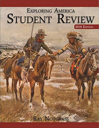 Exploring America Student Review Book - US History Study Guide for High School & Homeschool | Perfect for Exam Prep & Classroom Learning