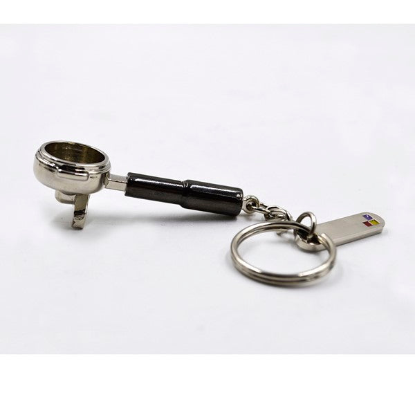 Premium Car Keychain with Filter Holder - Durable & Stylish Keyring for Coffee Lovers | Perfect for Baristas, Camping & Daily Commute