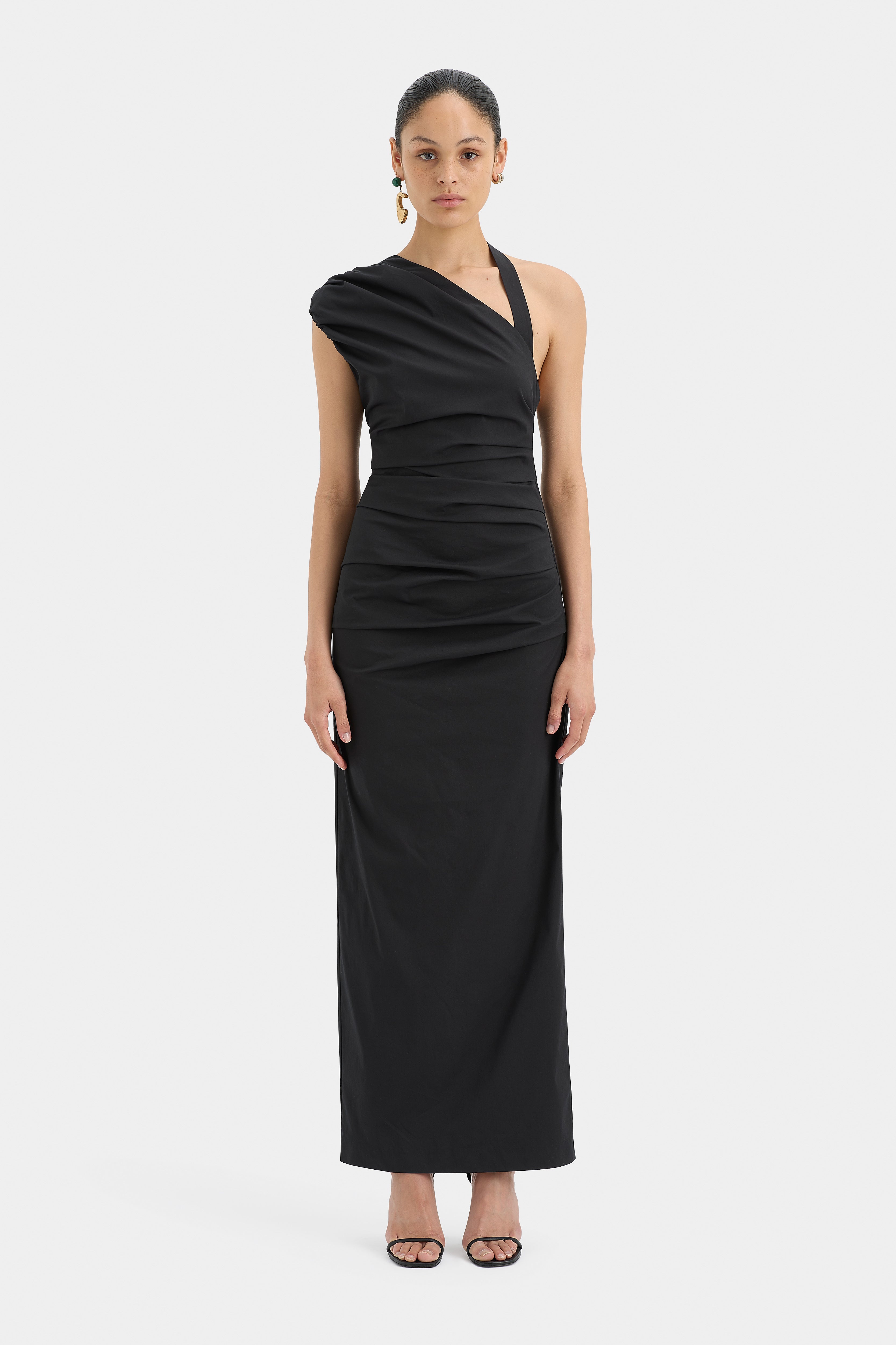 Giacomo Elegant Gathered Gown for Women - Formal Evening Dress for Weddings, Parties & Special Occasions