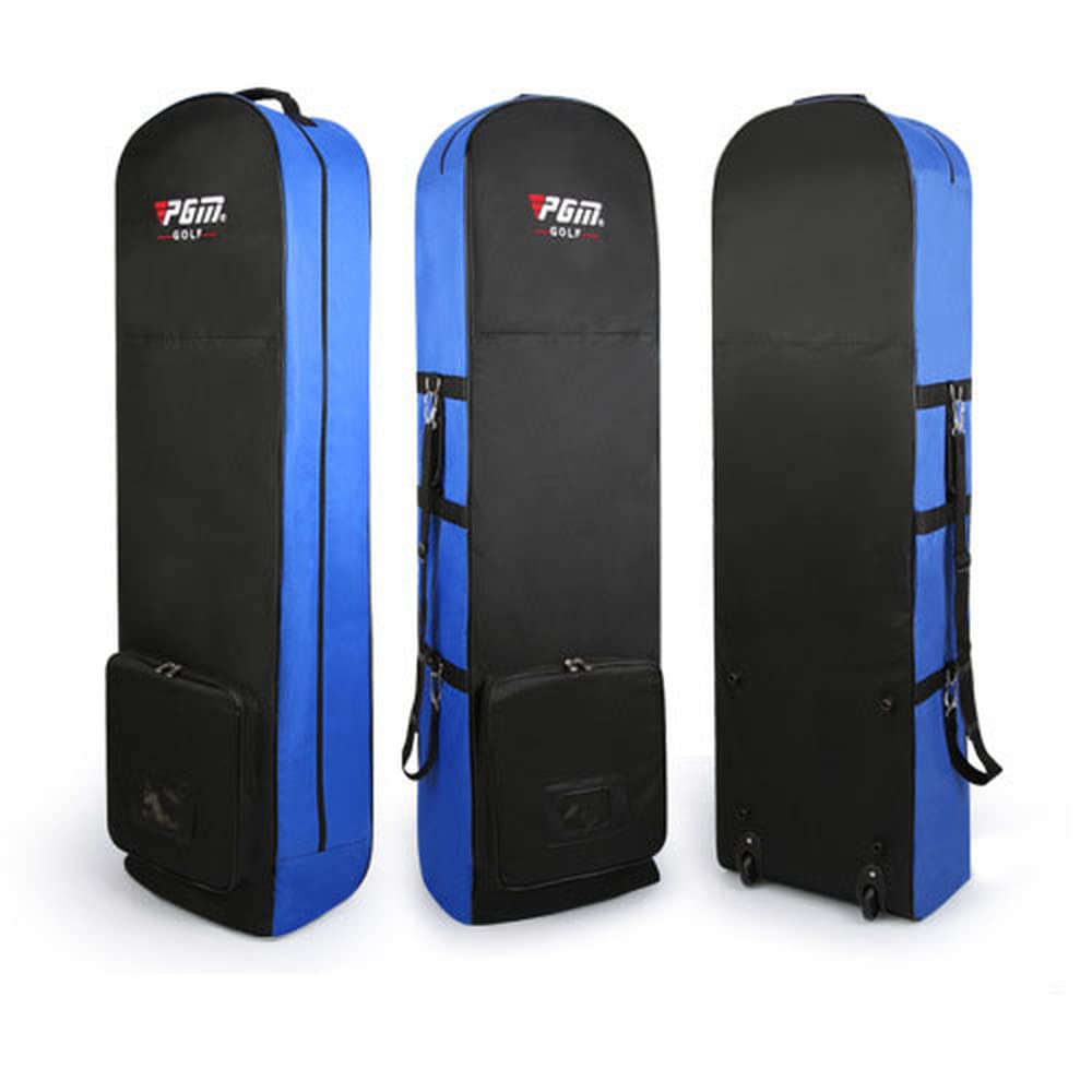 **Lightweight Waterproof Nylon Golf Travel Bag with Wheels – Foldable Golf Club Cover for Men & Women – Perfect for Air Travel & Golf Course Protection**
