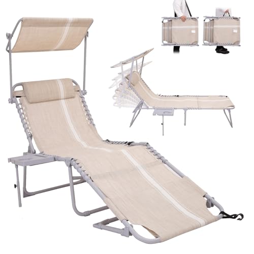 Deluxe-face Hole, Side Table & Canopy Khaki