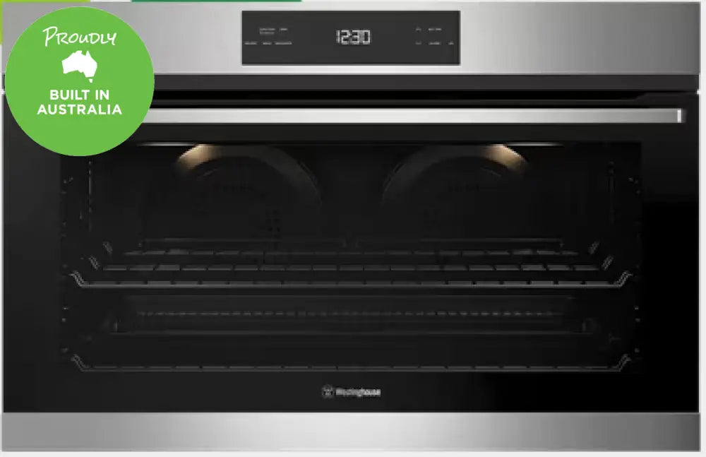Westinghouse WVE915SCA 90cm Stainless Steel Multifunction Oven - Perfect for Baking, Roasting & Grilling in Modern Kitchens