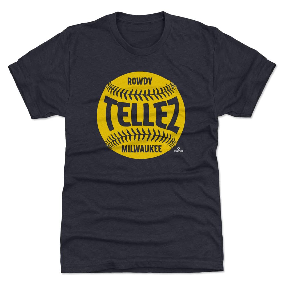 Rowdy Tellez Milwaukee Brewers Baseball Player T-Shirt - Men's Graphic Tee for Baseball Fans & Sports Enthusiasts - Perfect for Game Day, Tailgating & Casual Wear