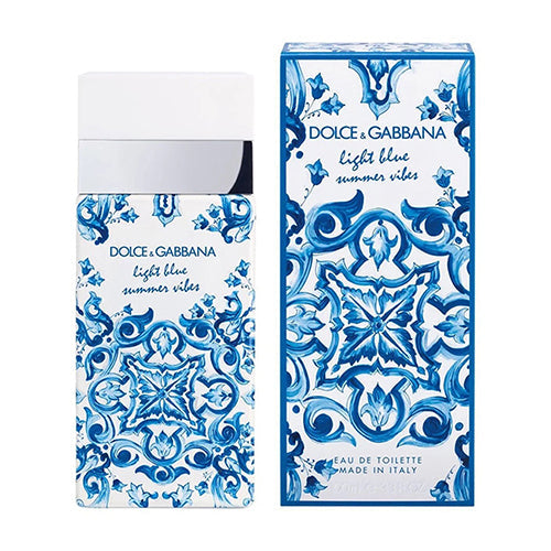 Dolce & Gabbana Light Blue Eau de Toilette 100ml for Women - Fresh Summer Fragrance for Daytime Wear & Special Occasions