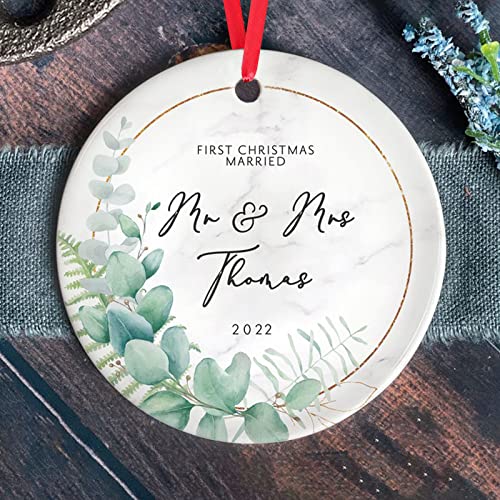 First Christmas Married Decor