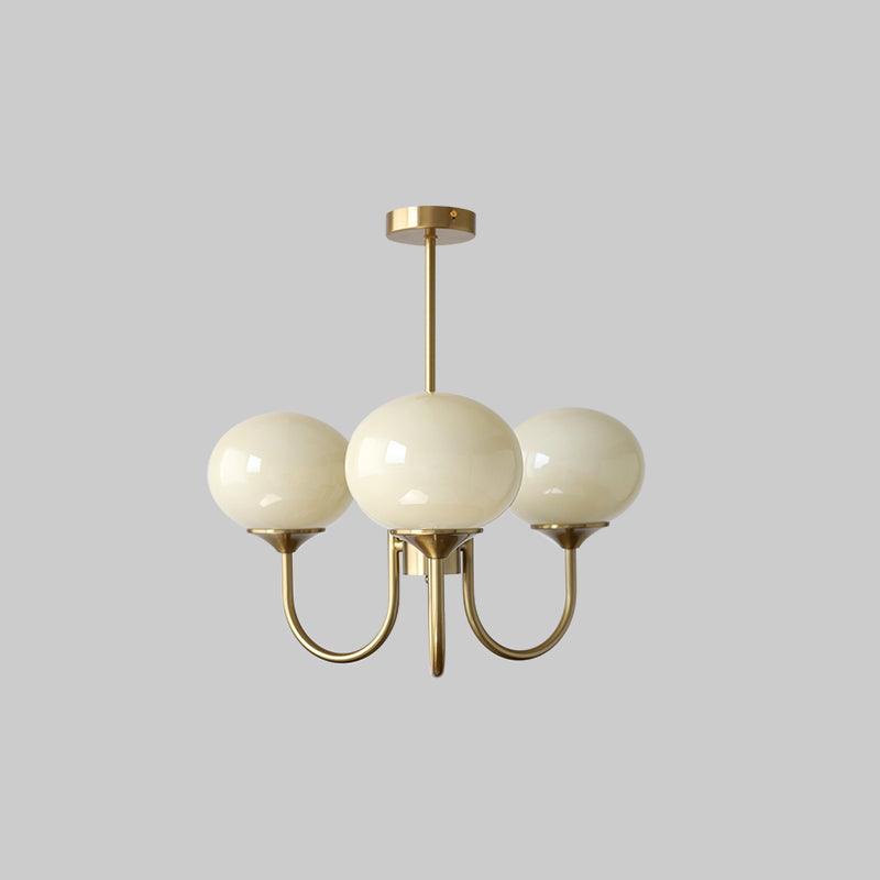 Elegant Marshmallow Chandelier - Modern Crystal Ceiling Light Fixture for Dining Room, Bedroom & Living Room Decor - Perfect for Weddings & Home Renovation
