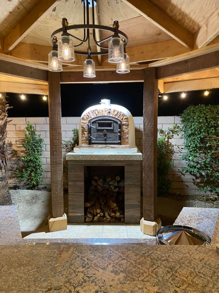 Premium VENTURA SIERRA Hybrid Pizza Oven - Outdoor Wood & Gas Pizza Maker for Backyard, Patio & Camping - Perfect for Home Cooking, Parties & Outdoor Adventures