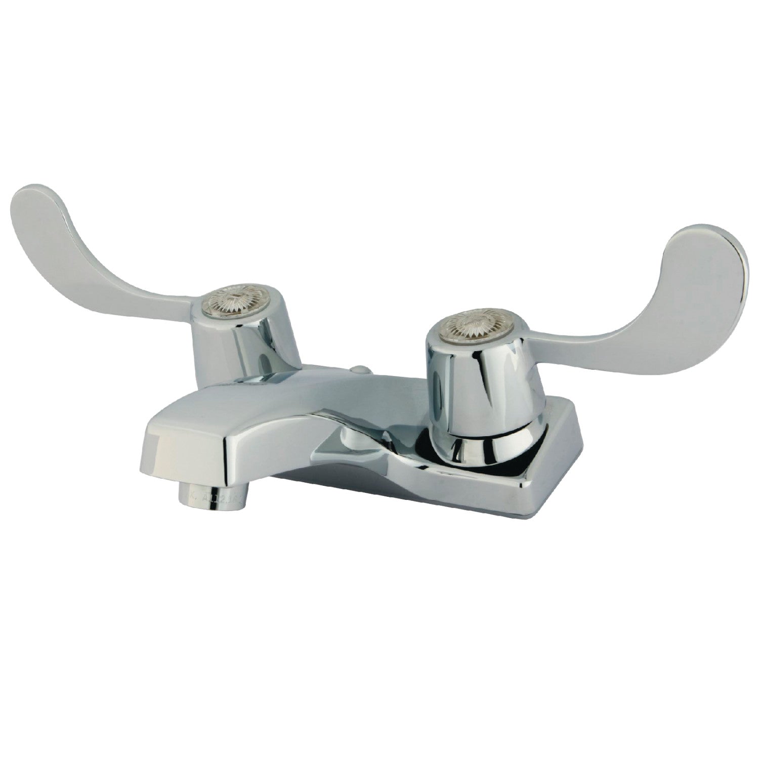 Americana GKB191LP Double Handle 3-Hole Deck Mount 4-Inch Centerset Bathroom Faucet in Polished Chrome - Perfect for Bathroom Vanities and Powder Rooms