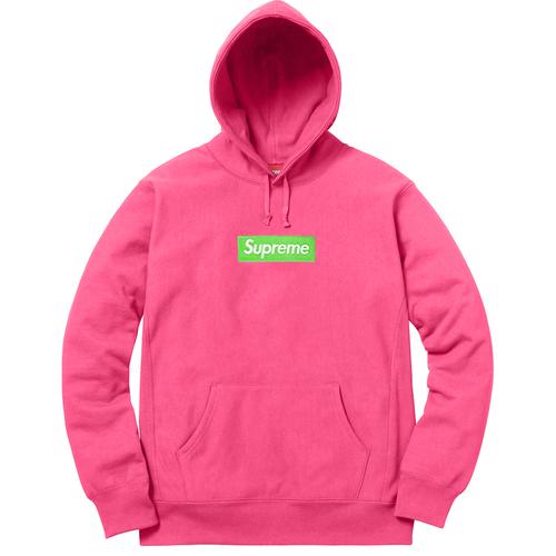 SUPREME 17FW BOX LOGO HOODED SWEATSHIRT - Men's Streetwear Hoodie with Iconic Logo - Perfect for Urban Fashion & Casual Street Style