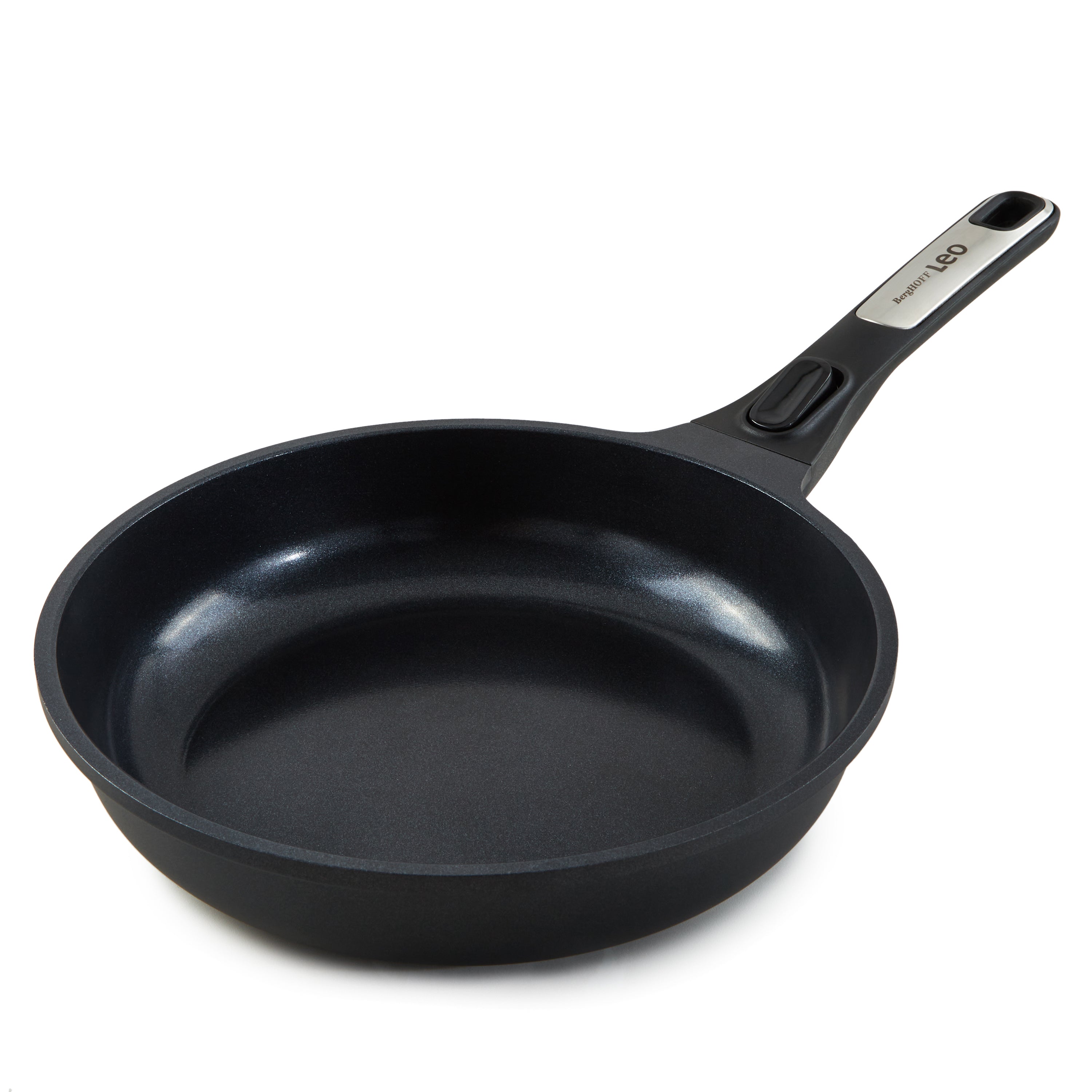 BergHOFF Leo Phantom Nonstick Ceramic 9.5-Inch Frying Pan | Eco-Friendly Recycled Aluminum Cookware | Perfect for Sauteing, Frying & Omelets | Induction Compatible & Oven Safe to 500°F