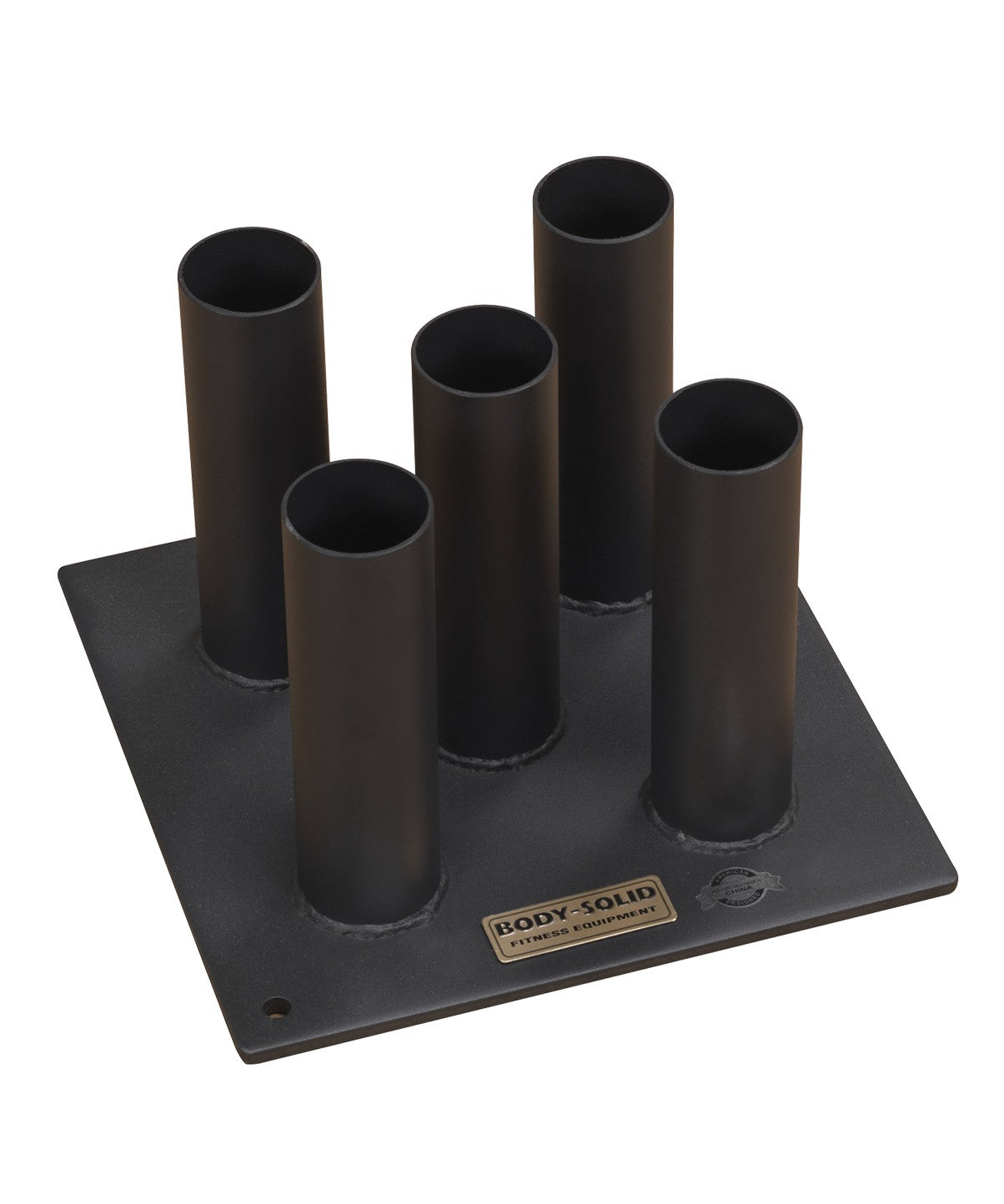 Olympic Barbell Holder - Heavy Duty Gym Equipment for Weight Plates & Bars Storage - Perfect for Home Gym, CrossFit & Powerlifting Training