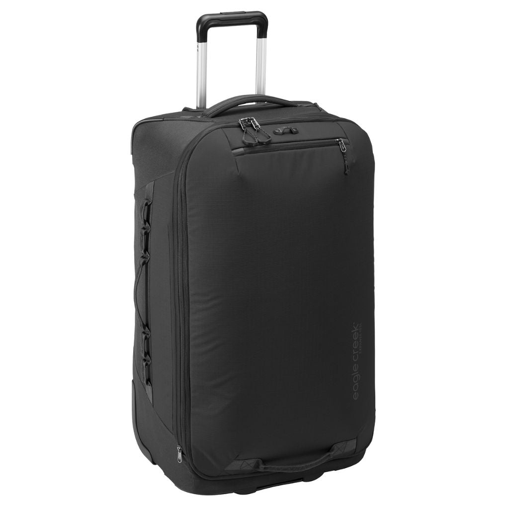 Eagle Creek Expanse 2 Wheel 76cm Large Black Suitcase - Durable Check-In Luggage for International Travel & Business Trips