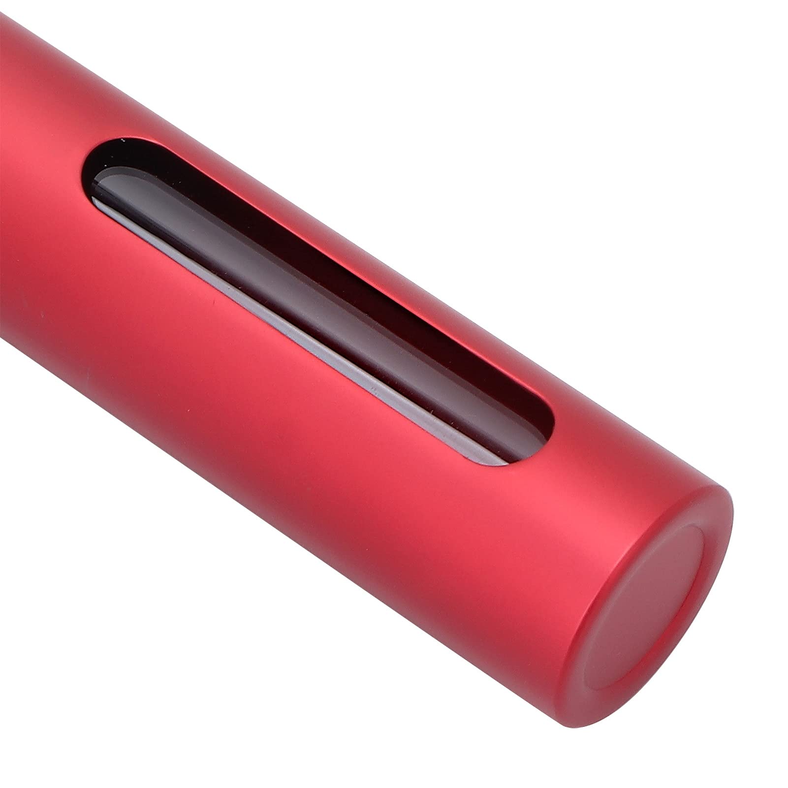 Empty Roll On Bottle - Refillable Alumite Perfume Bottle with Visible Design for Essential Oils & Fragrances | Perfect for Gym, Travel, Parties & Home Use (Red)