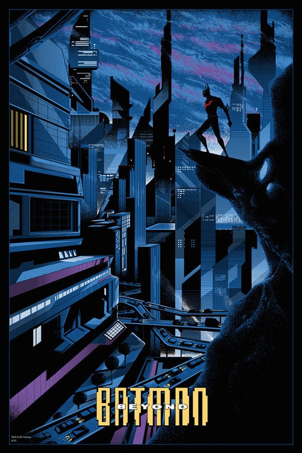 Batman Beyond Eng Poster - Official DC Comics Wall Art for Home & Office Decor - Perfect for Superhero Fans & Collectors