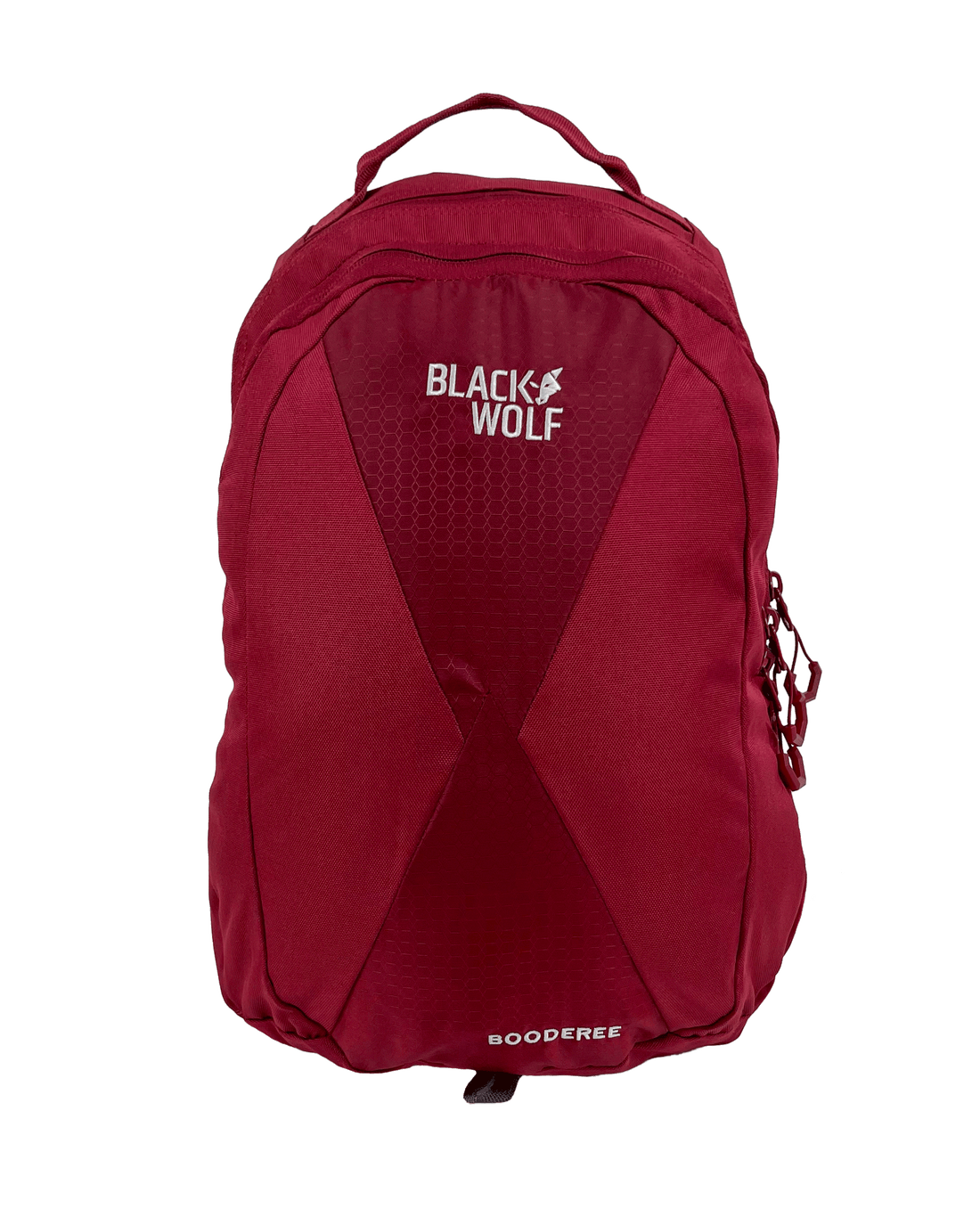 Black Wolf Booderee 20L Backpack - Tibetan Red Hiking Daypack for Outdoor Adventures, Travel & Daily Commute