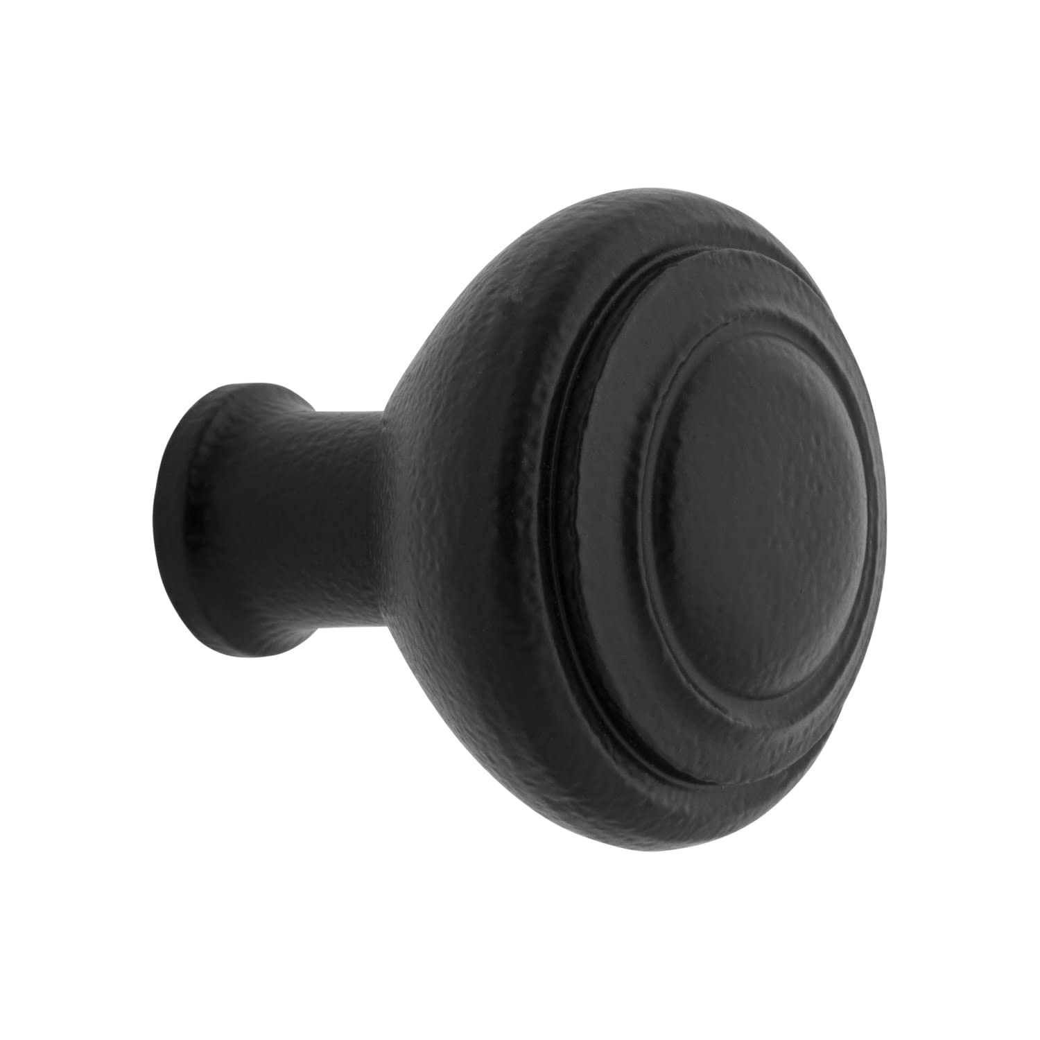 Vintage Iron Turret Cabinet Knobs - Antique Style Drawer Pulls for Kitchen, Bathroom & Furniture (Set of 10) - Perfect for Farmhouse, Rustic & Industrial Home Decor
