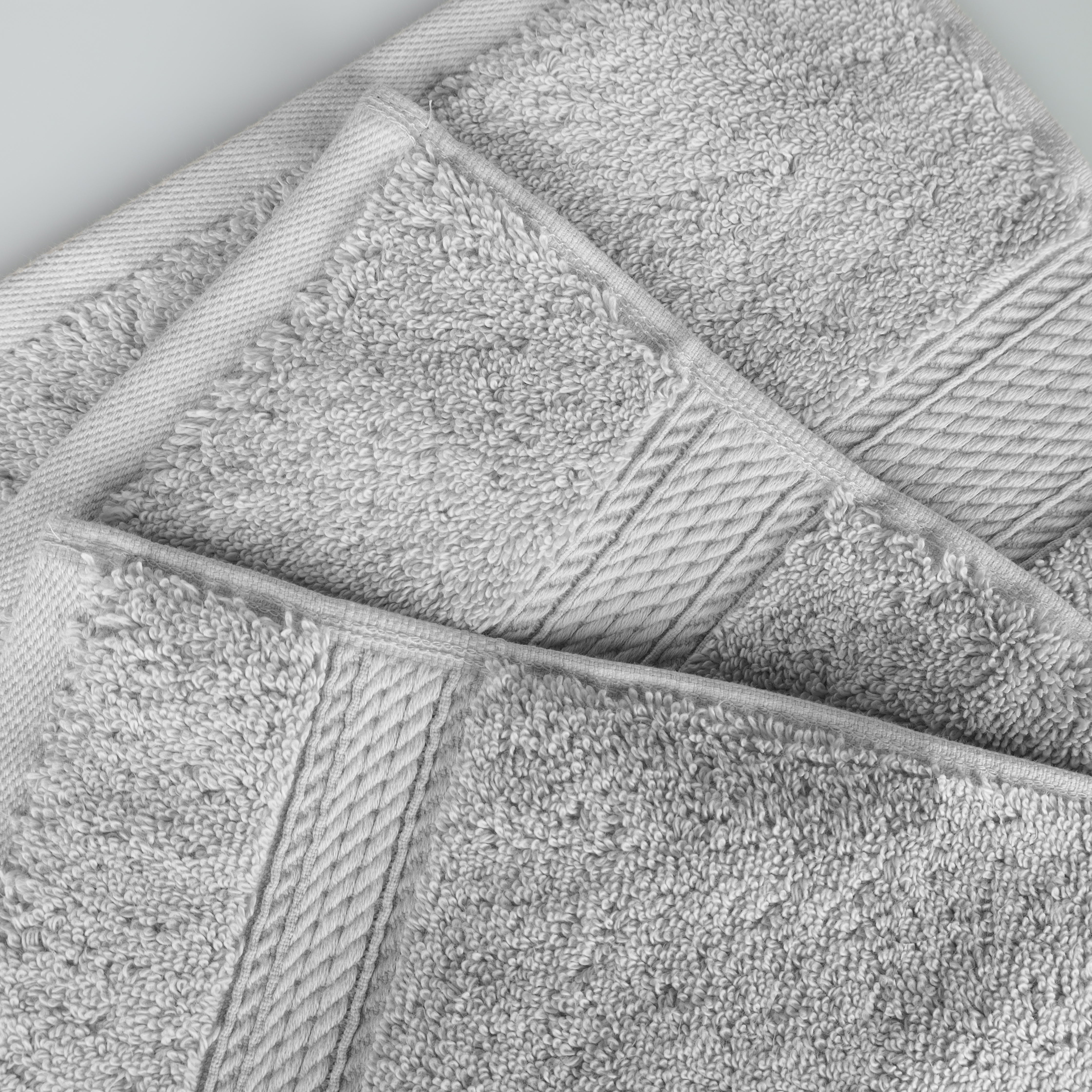 Premium 4-Piece Egyptian Cotton Bath Towel Set - Ultra Soft, Heavyweight & Plush Pile for Spa-Like Luxury at Home | Perfect for Bath, Beach & Guest Use