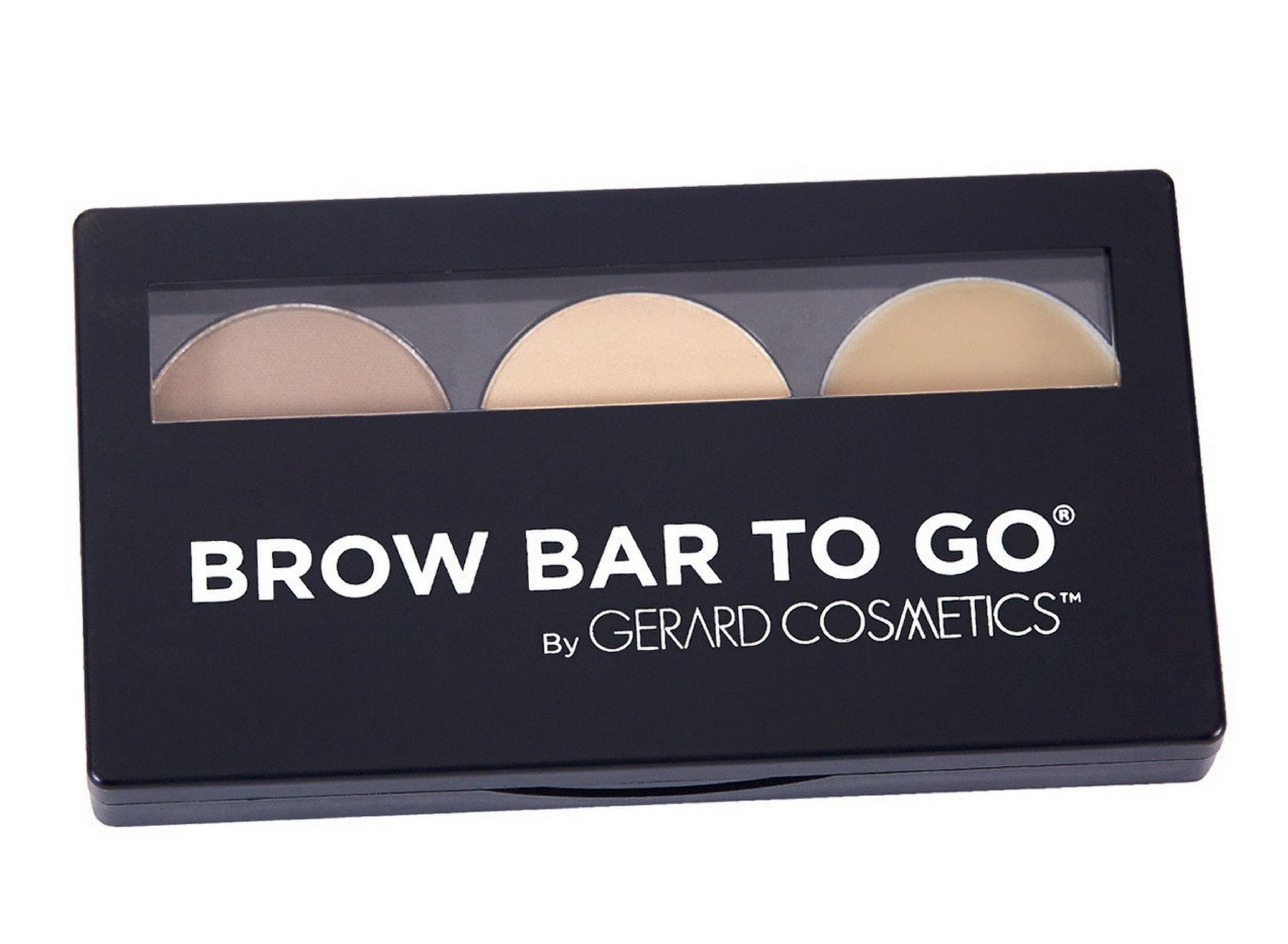 Gerard Cosmetics Brow Bar To Go Eyebrow Kit - Blonde to Brunette Shades | Includes Brow Powder & Wax for Sculpting, Contouring & Filling Sparse Brows | Easy Bold Brows for Everyday Makeup & Special Occasions
