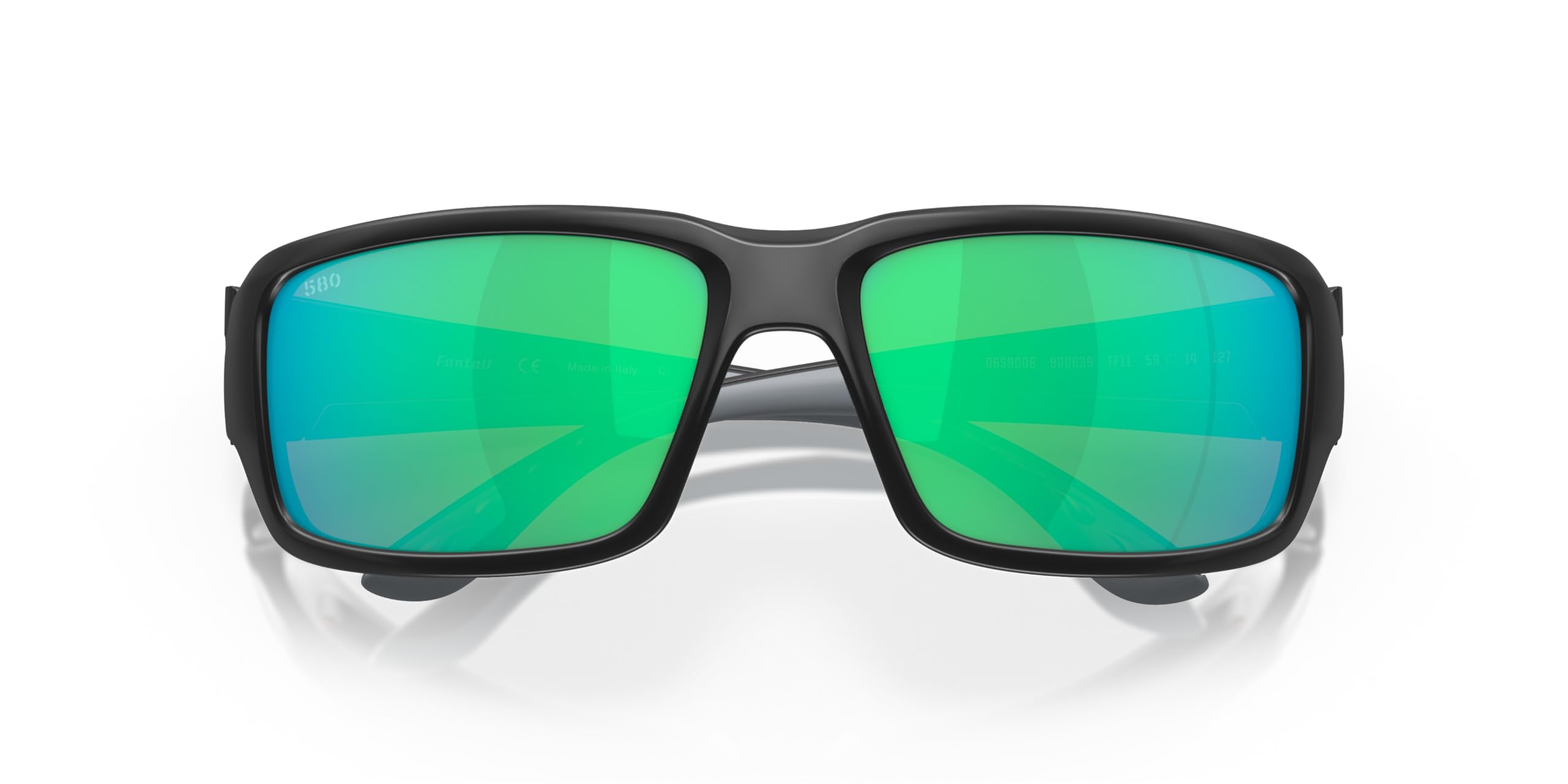 Costa Del Mar Men's Fantail Polarized Rectangular Sunglasses - UV Protection, Anti-Glare for Driving, Fishing & Outdoor Activities
