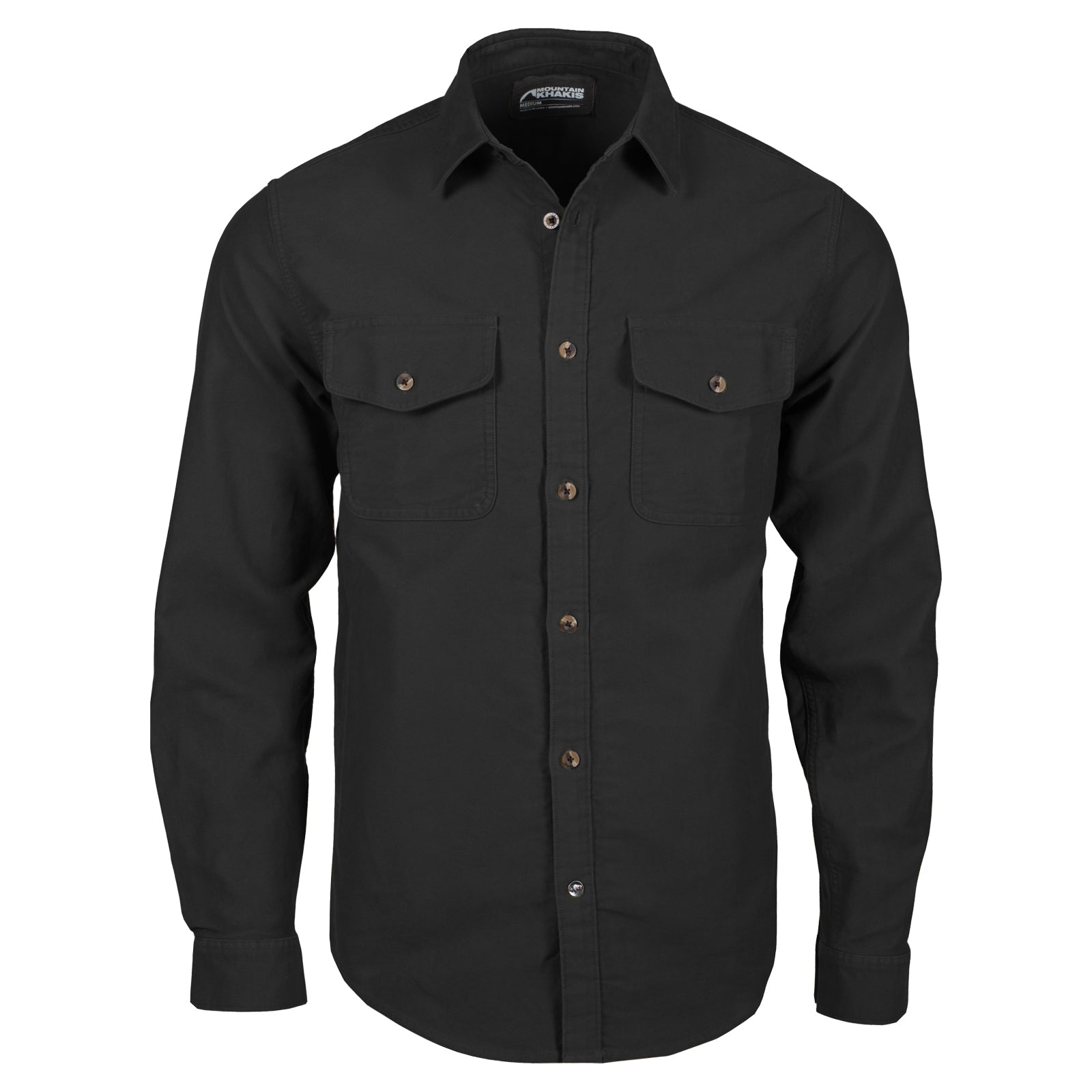 Premium Cotton Moleskin Shirt Jacket for Men - Soft & Durable Workwear - Ideal for Outdoor Activities, Casual Wear & Layering in Cool Weather