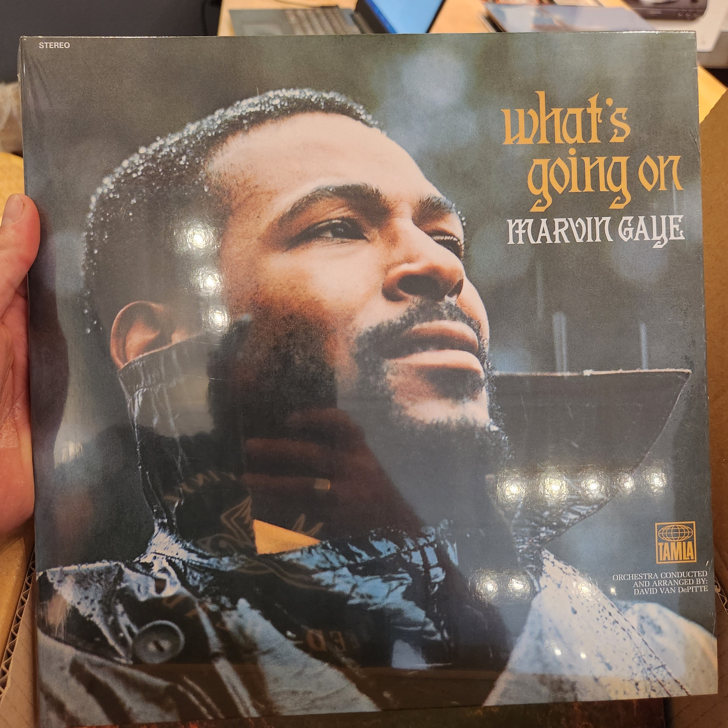 Marvin Gaye - What's Going On? Vinyl LP Record | Classic Soul Music Album | Perfect for Collectors & Music Lovers | Home Listening, Gifts & Vinyl Enthusiasts