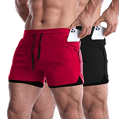 2 Pack: Red,black