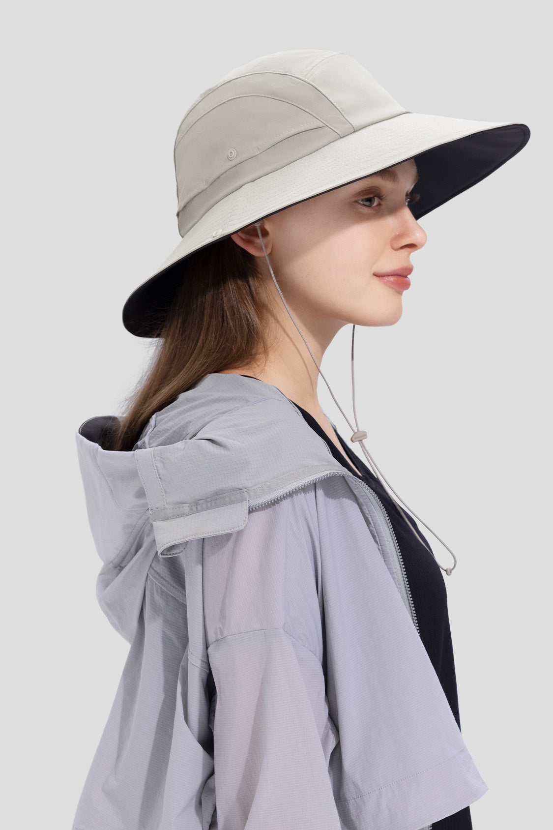 Acroe Women's Waterproof Wide Brim Fisherman Sun Hat UPF50+ UV Protection - Perfect for Beach, Hiking, Fishing & Outdoor Activities