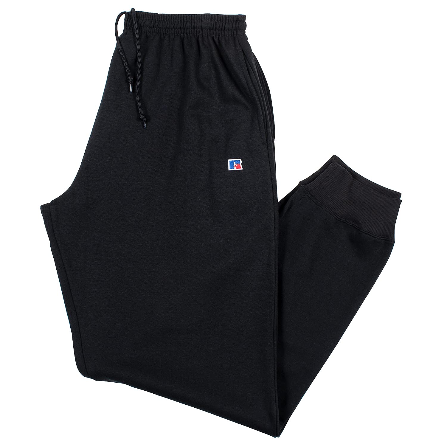 Russell Athletic Big and Tall Fleece Sweatpants for Men - Comfortable Jogger Pants for Lounge, Workout & Casual Wear