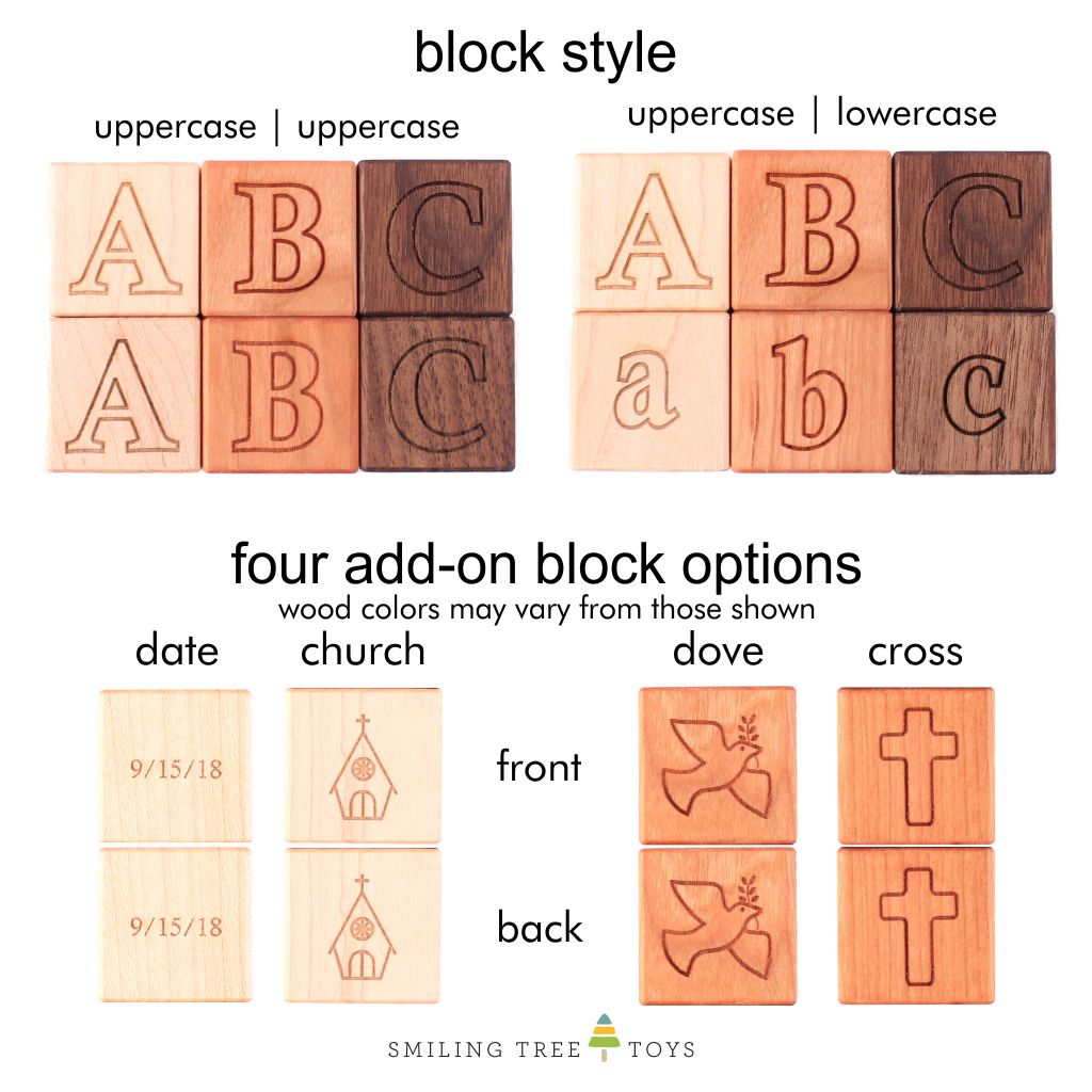 Personalized Baptism Name Blocks - Custom Wooden Baby Christening Gift for Boys & Girls - Perfect for Baptism, Christening, and Baby Shower Decorations