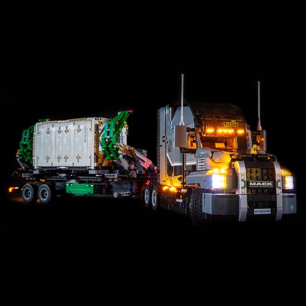 LEGO Mack Anthem #42078 1.0 Light Kit - LED Lighting Set for LEGO Trucks - Perfect for Night Displays & Model Showcases