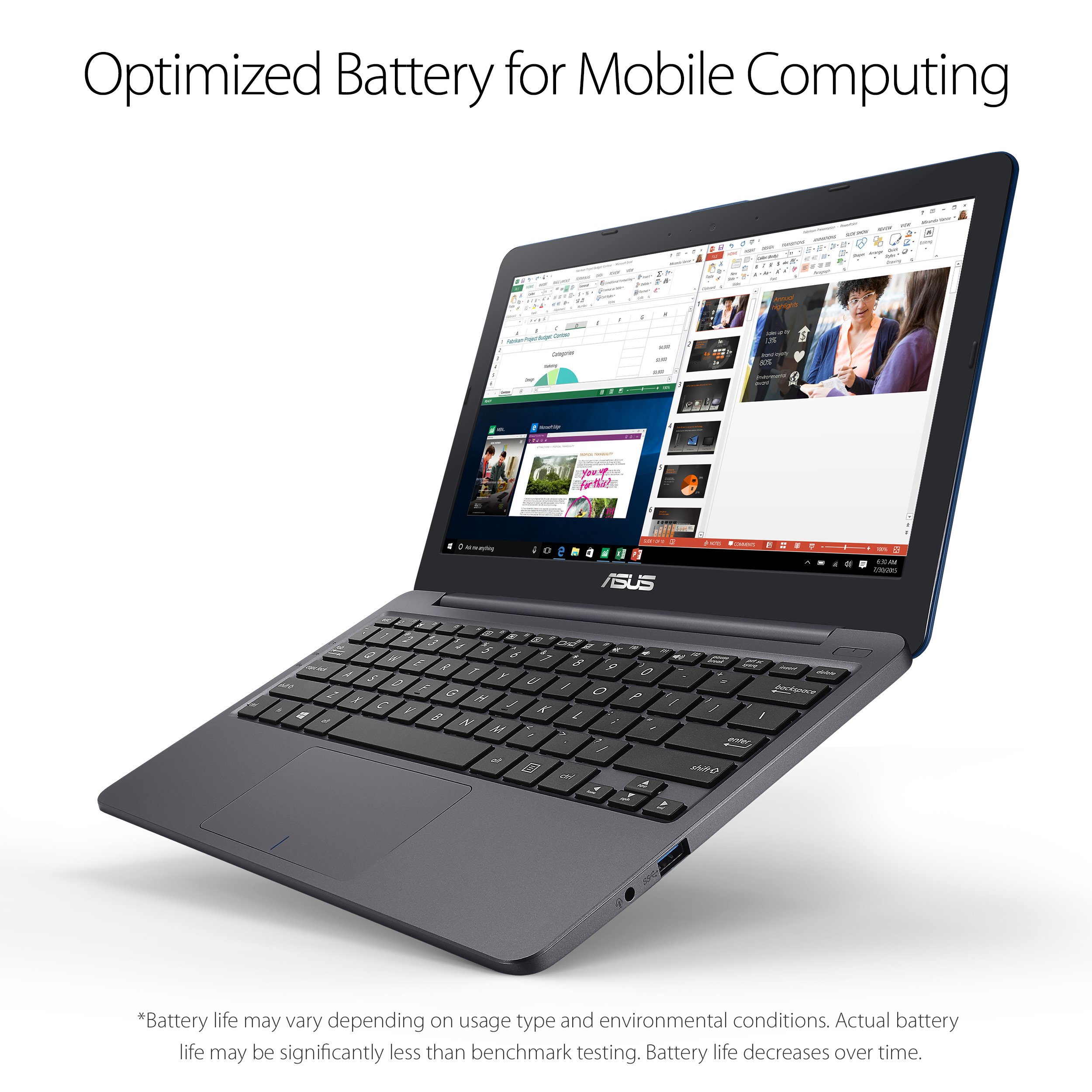 ASUS VivoBook L203MA Ultra-Thin 11.6