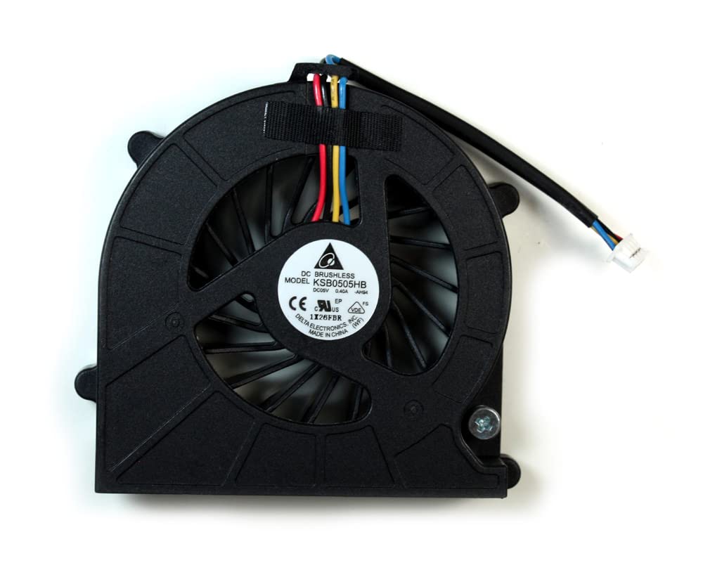 Replacement 4 Pin Laptop Cooling Fan for Toshiba Satellite C650-028 - Compatible with C650 Series Laptops | Quiet Computer Fan Upgrade for Gaming, Office & Home Use